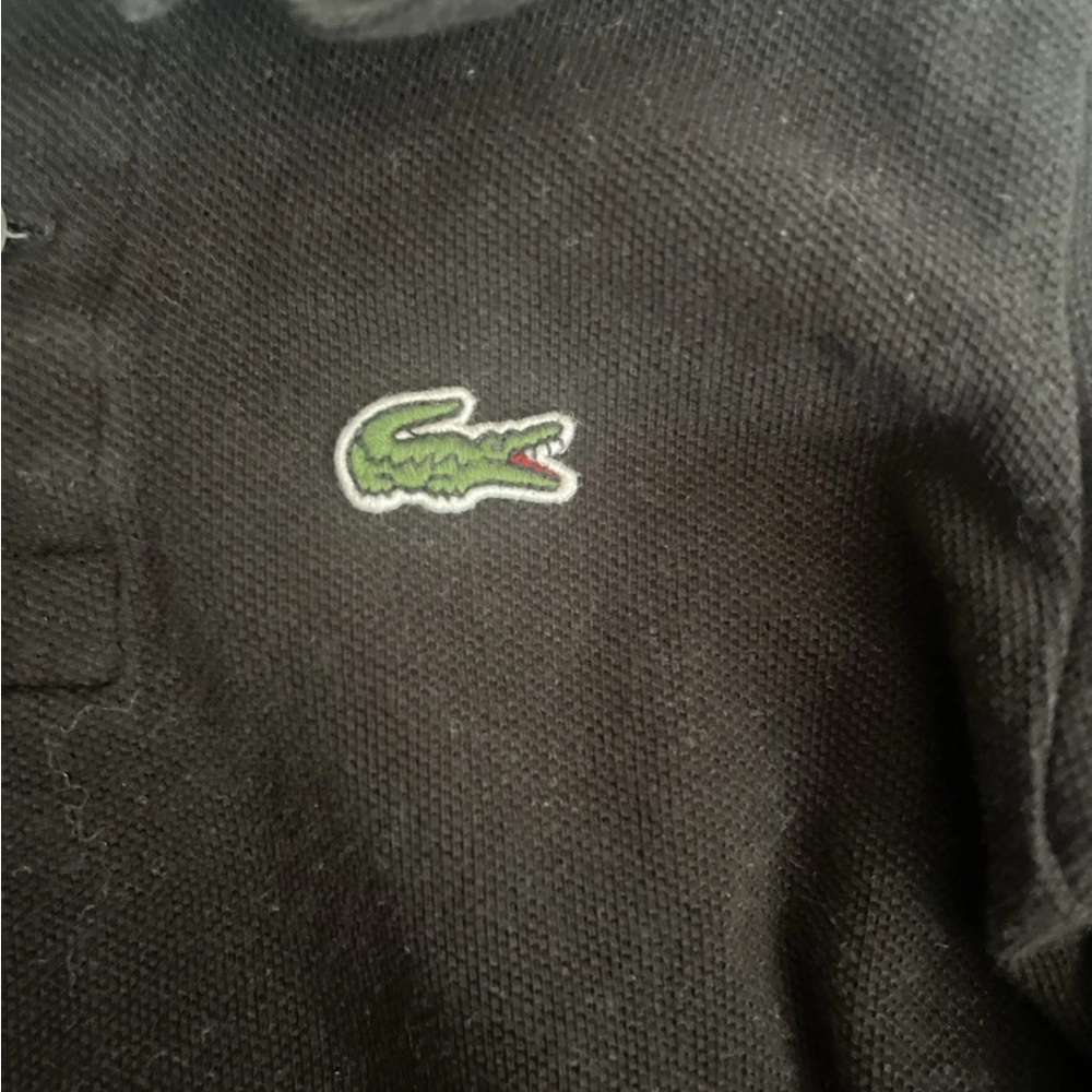 Lacoste Kids Dark Polo Shirt - Picture 3 of 4
